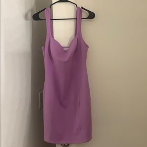 Muave/purple form fitting mini dress